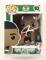 Giannis Antetokounmpo Signed Bucks #93 Funko Pop! Vinyl Figure (Beckett) at PristineAuction.com