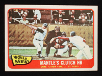 Mickey Mantle 1965 Topps #134 WS Game 3 at PristineAuction.com