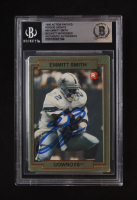 Emmitt Smith Signed 1990 Action Packed Rookie Update #34 RC (BGS) at PristineAuction.com