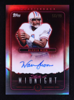 Warren Moon 2024 Topps Midnight Stroke of Midnight Autographs Twilight #SMA-WM #56/99 at PristineAuction.com