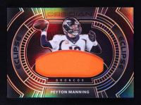 Peyton Manning 2020 Panini Obsidian Eclipse Materials Electric Etch Orange #7 #54/60 at PristineAuction.com