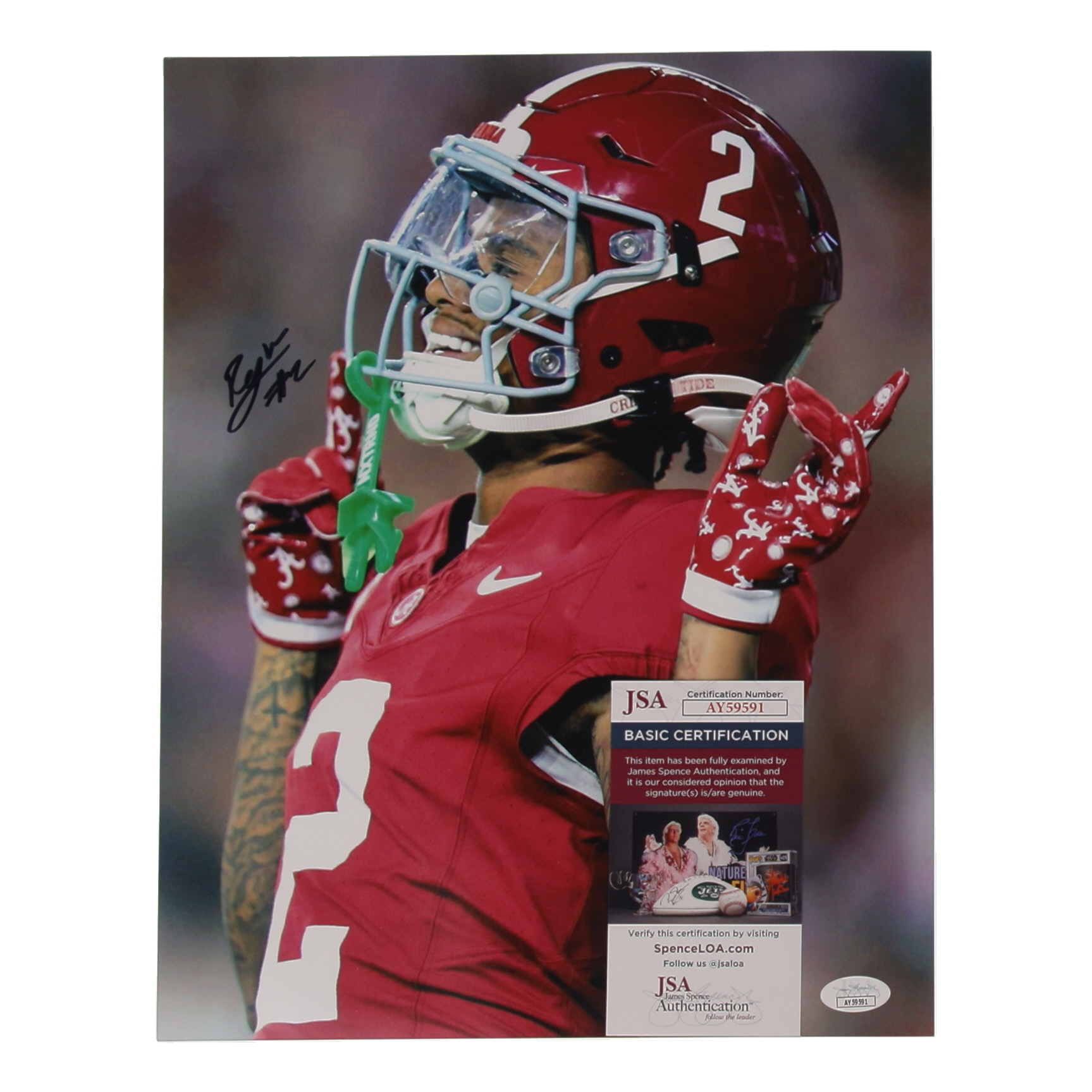 Ryan Williams Signed Alabama Crimson Tide 11x14 Photo (JSA) at PristineAuction.com Ryan Williams Signed Alabama Crimson Tide 11x14 Photo (JSA) at PristineAuction.com