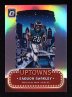 Saquon Barkley 2024 Donruss Optic Uptowns #17 at PristineAuction.com