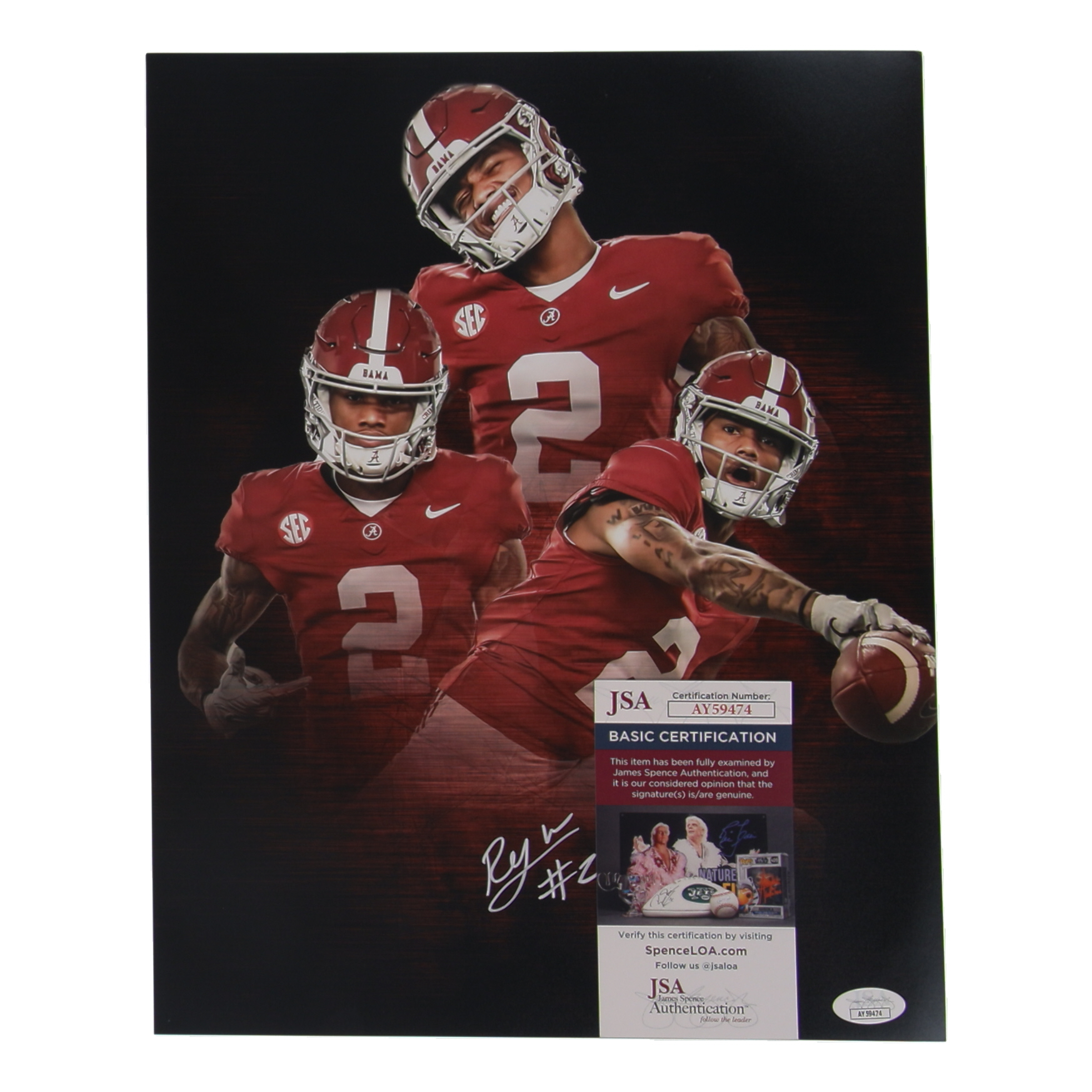 Ryan Williams Signed Alabama Crimson Tide 11x14 Photo (JSA) at PristineAuction.com Ryan Williams Signed Alabama Crimson Tide 11x14 Photo (JSA) at PristineAuction.com