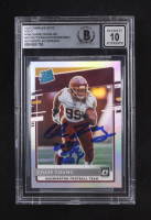 Chase Young Signed 2020 Donruss Optic Holo #166 RC "2020 NFL DROY" (BGS | Auto 10) at PristineAuction.com