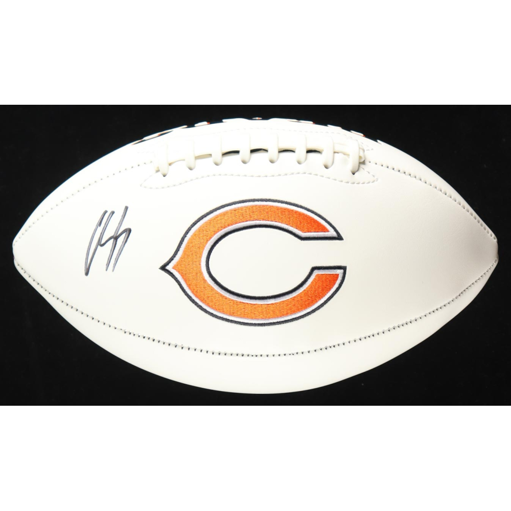 Luther Burden III Signed Bears Logo Football (Beckett) at PristineAuction.com