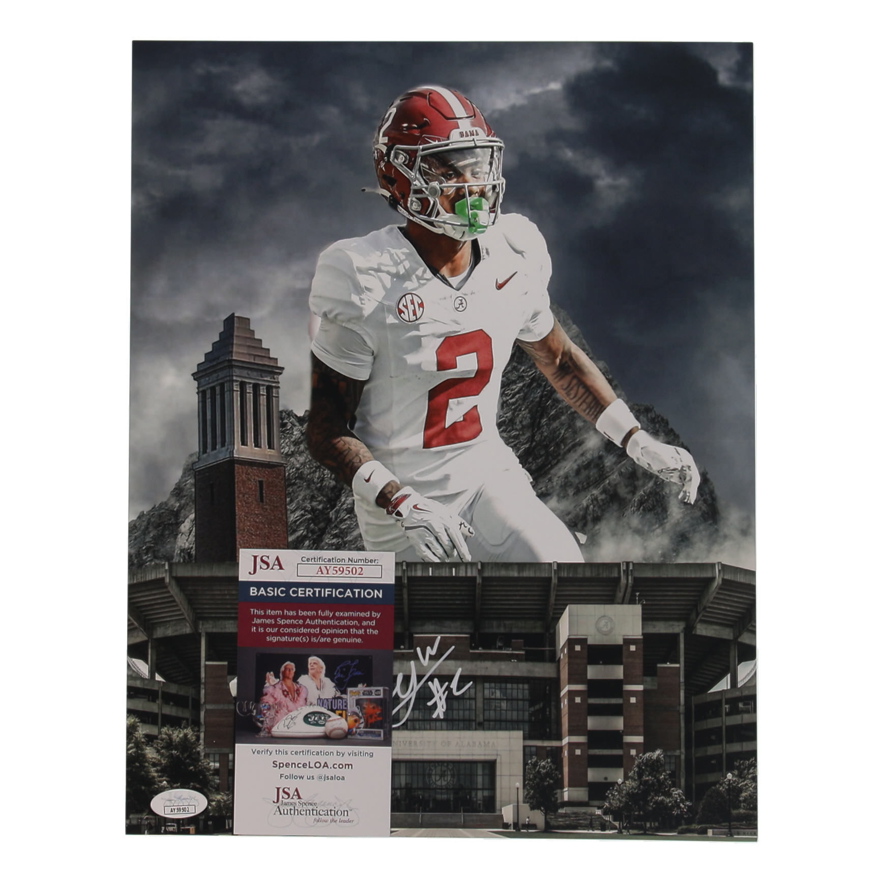 Ryan Williams Signed Alabama Crimson Tide 11x14 Photo (JSA) at PristineAuction.com Ryan Williams Signed Alabama Crimson Tide 11x14 Photo (JSA) at PristineAuction.com