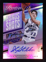 John Stockton 2014-15 Prestige Plus Bonus Shots Autographs #16 #10/10 at PristineAuction.com