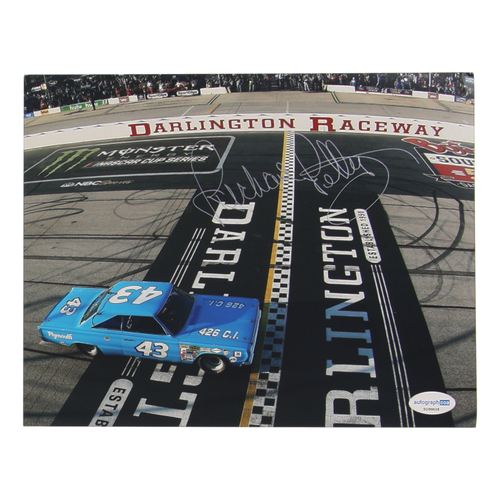 Richard Petty Signed NASCAR 8x10 Photo (ACOA) at PristineAuction.com