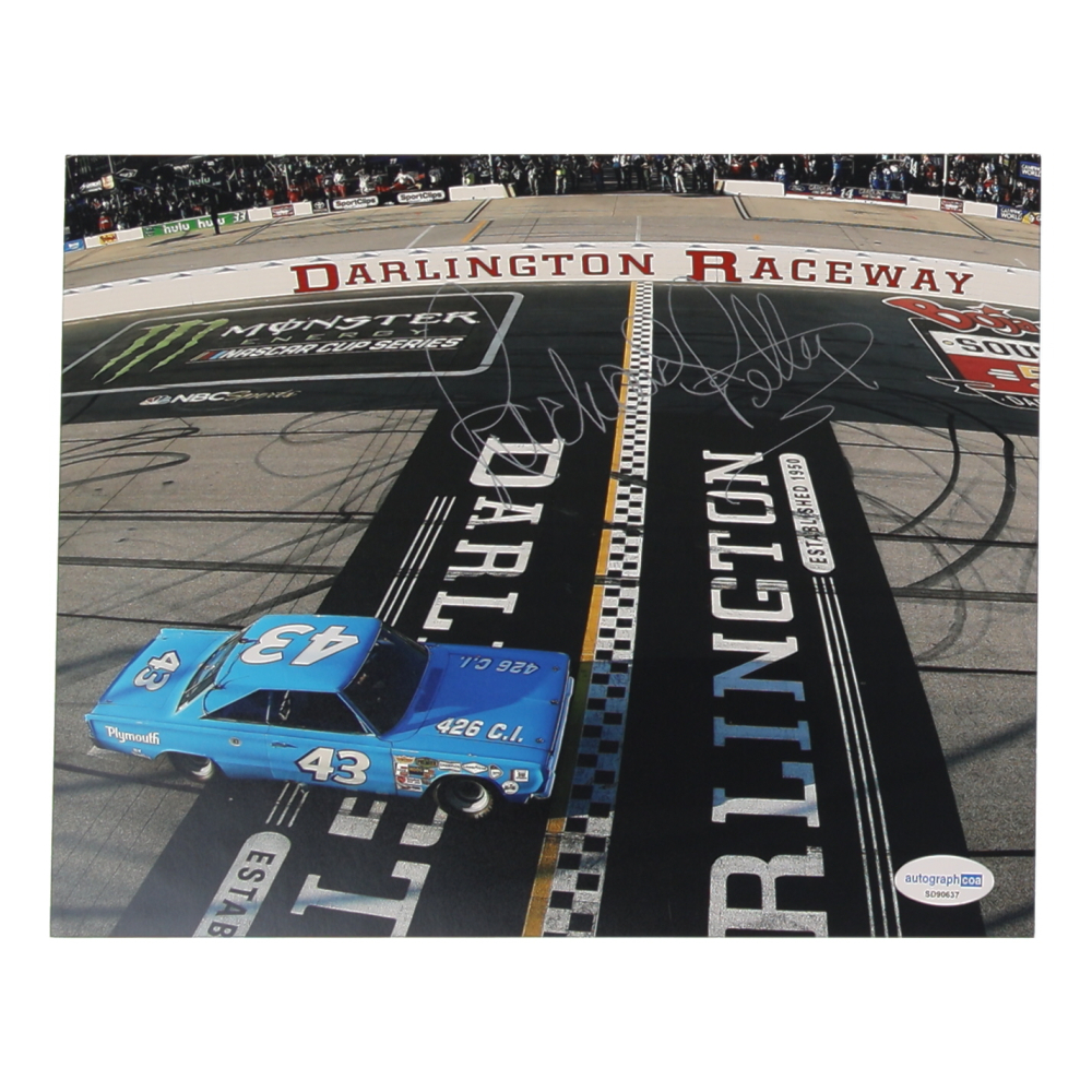 Richard Petty Signed NASCAR 8x10 Photo (ACOA) at PristineAuction.com