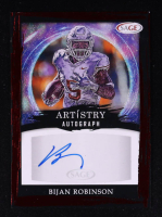 Bijan Robinson 2022 SAGE Artistry Autograph Red #AABR RC at PristineAuction.com
