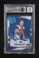 Cooper Kupp Signed 2017 Donruss Optic #179 RC (BGS | Auto 10) at PristineAuction.com
