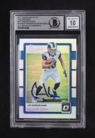 Cooper Kupp Signed 2017 Donruss Optic The Rookies #18 RC (BGS | Auto 10) at PristineAuction.com