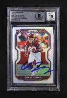 Chase Young Signed 2020 Panini Prizm Prizms #383 RC (BGS | Auto 10) at PristineAuction.com