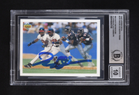 Deion Sanders Signed 1992 Upper Deck #SP3 FB/BB RC (BGS | Auto 10) at PristineAuction.com
