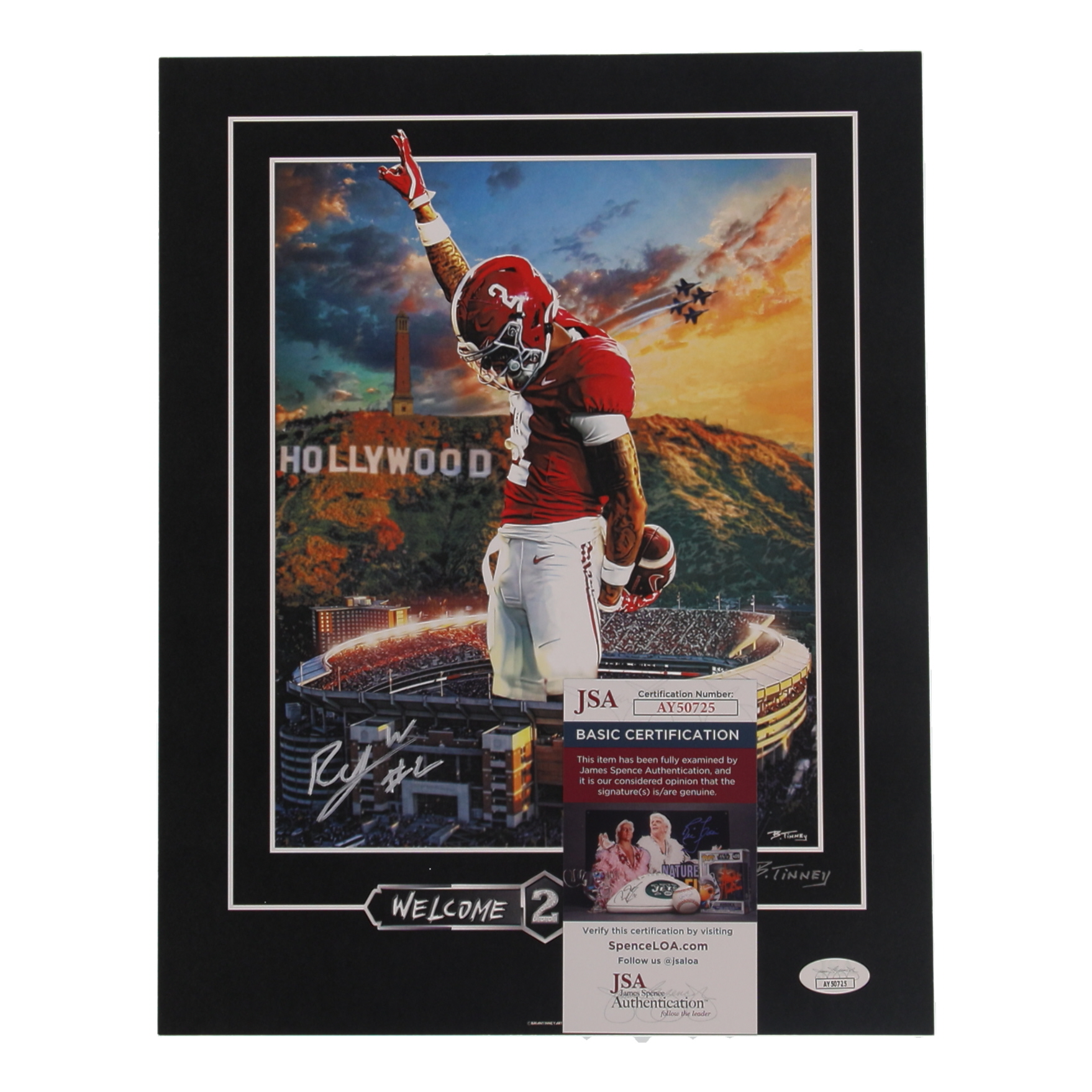 Ryan Williams Signed Alabama Crimson Tide 11x14 Photo (JSA) at PristineAuction.com Ryan Williams Signed Alabama Crimson Tide 11x14 Photo (JSA) at PristineAuction.com