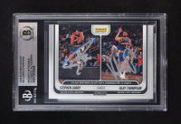 Stephen Curry / Klay Thompson Signed 2022-23 Panini Instant #44 (BGS) at PristineAuction.com