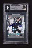 Macklin Celebrini Signed 2024-25 Topps Now Stickers #30 RC (BGS) at PristineAuction.com