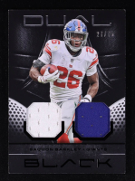 Saquon Barkley 2019 Panini Black Dual Jerseys #5 #27/75 at PristineAuction.com