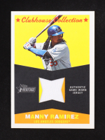 Manny Ramirez 2009 Topps Heritage Clubhouse Collection Relics Jersey #MR at PristineAuction.com