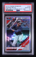 Mookie Betts 2019 Donruss Career Stat Line Variations #101 #54/500 (PSA 10) at PristineAuction.com