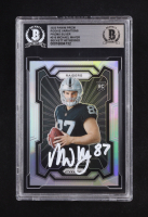 Michael Mayer Signed 2023 Panini Prizm Rookie Variations Prizms Silver #316 RC (BGS) at PristineAuction.com