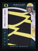 Marcus Mariota 2015 Immaculate Collection Collegiate Multisport Jumbos #2 #14/49 RC at PristineAuction.com