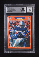 Michael Irvin Signed 1989 Pro Set #89 RC (BGS | Auto 10) at PristineAuction.com