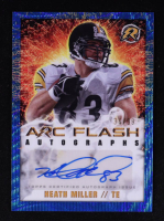 Heath Miller 2024 Topps Resurgence Arc Flash Autographs Blue Surge #AFAHM #34/99 at PristineAuction.com