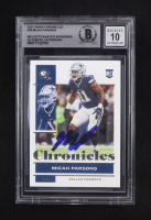 Micah Parsons Signed 2021 Panini Chronicles #28 RC (BGS | Auto 10) at PristineAuction.com