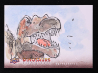 Spinosaurus 2014 Upper Deck Dinosaurs Sketch Card #SCSPI / Rachele Aragno #1/1 at PristineAuction.com