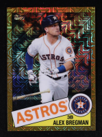 Alex Bregman 2020 Topps '85 Topps Silver Pack Chrome Series 2 Gold Refractors #85TC17 #13/50 at PristineAuction.com