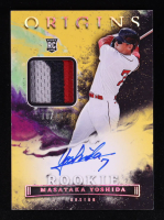Masataka Yoshida 2023 Panini Chronicles Origins Rookie Material Autographs Gold #2 RC #10/10 at PristineAuction.com