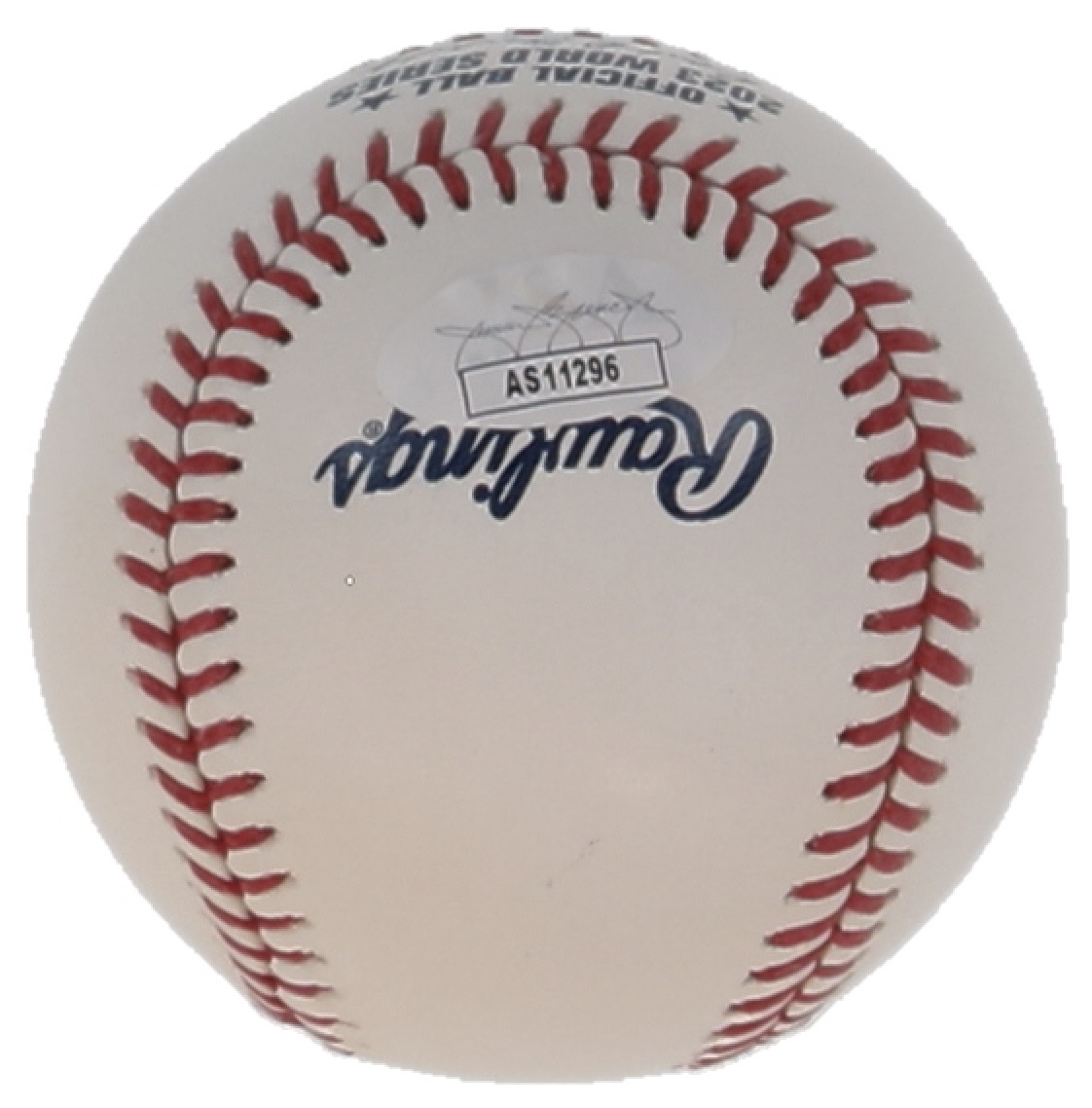 Aroldis Chapman Signed 2023 World Series Baseball (JSA) at PristineAuction.com Aroldis Chapman Signed 2023 World Series Baseball (JSA) at PristineAuction.com