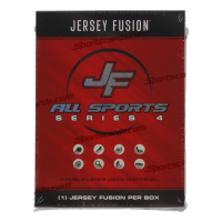 Jersey Fusion All Sports Edition Series 4 Card Box with (1) Jersey Fusion Card at PristineAuction.com