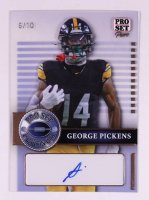 George Pickens 2023 Pro Set Pure Platinum Holographic Bronze #PGP1 #6/10 at PristineAuction.com