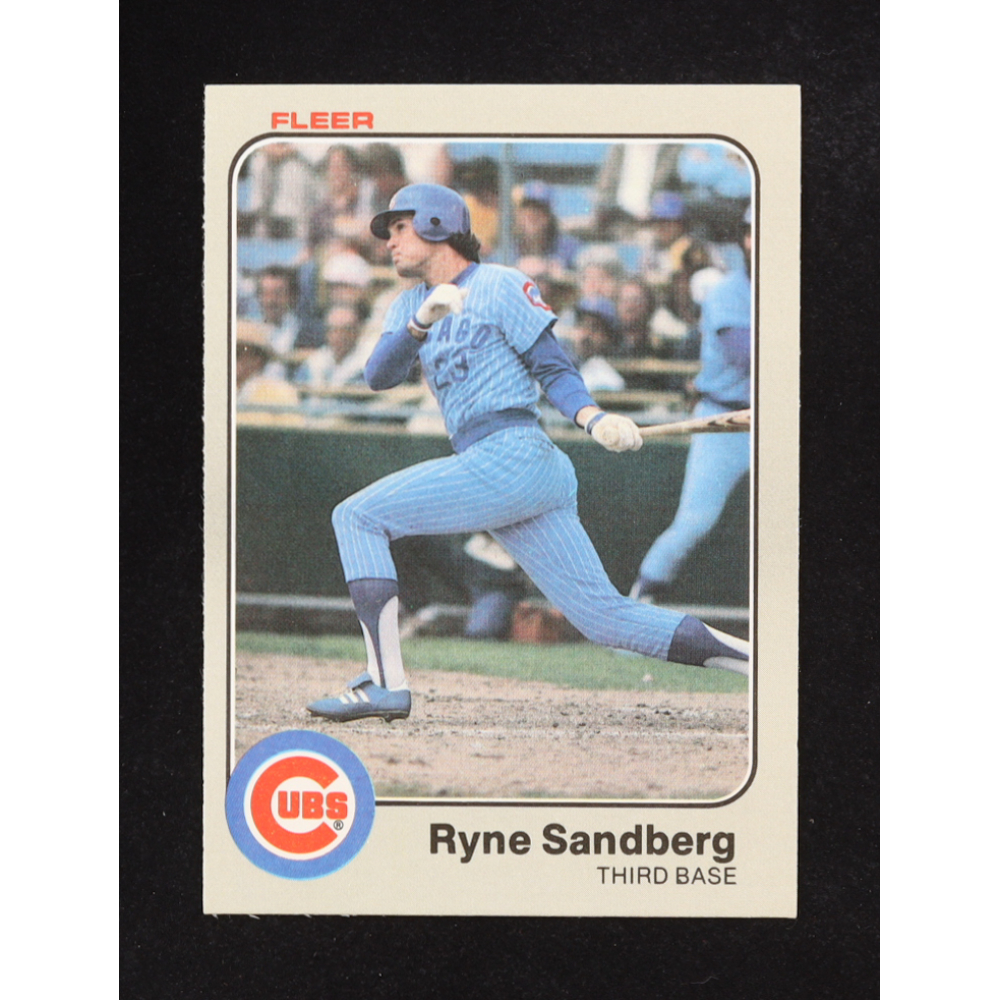 Ryne Sandberg 1983 Fleer #507 RC (UER) at PristineAuction.com