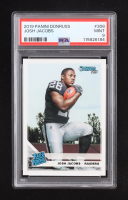 Josh Jacobs 2019 Panini Donruss RR #308 RC (PSA 9) at PristineAuction.com