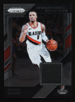 Damian Lillard 2018-19 Panini Prizm Sensational Swatches #6 at PristineAuction.com