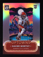 Xavier Worthy 2024 Donruss Optic Uptowns #7 RC at PristineAuction.com
