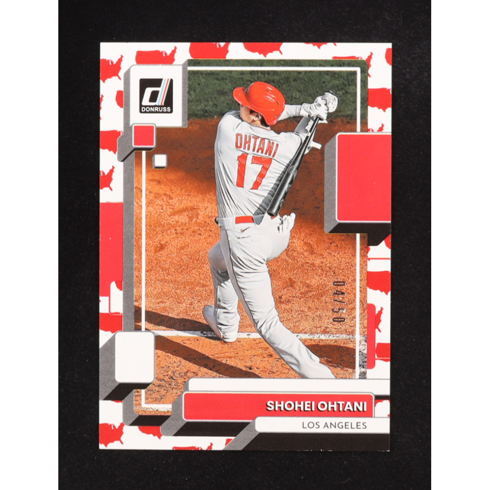 Shohei Ohtani 2022 Donruss America #147 #04/50 at PristineAuction.com