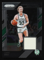 Larry Bird 2018-19 Panini Prizm Sensational Swatches #53 at PristineAuction.com