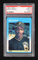 Barry Bonds 1987 Fleer #604 RC (PSA 9) at PristineAuction.com