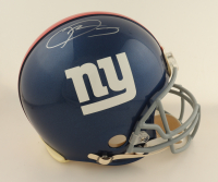 Odell Beckham Jr. Signed Giants Full-Size Authentic On-Field Throwback Helmet (Steiner) at PristineAuction.com