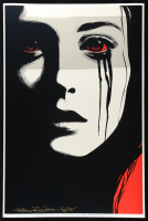 "The Witch's Gaze" 24x36 2025 Original Fine Art Giclee Print on 257 GSM Paper by Tadas Zaicikas | TedyZet (Zaicikas) at PristineAuction.com