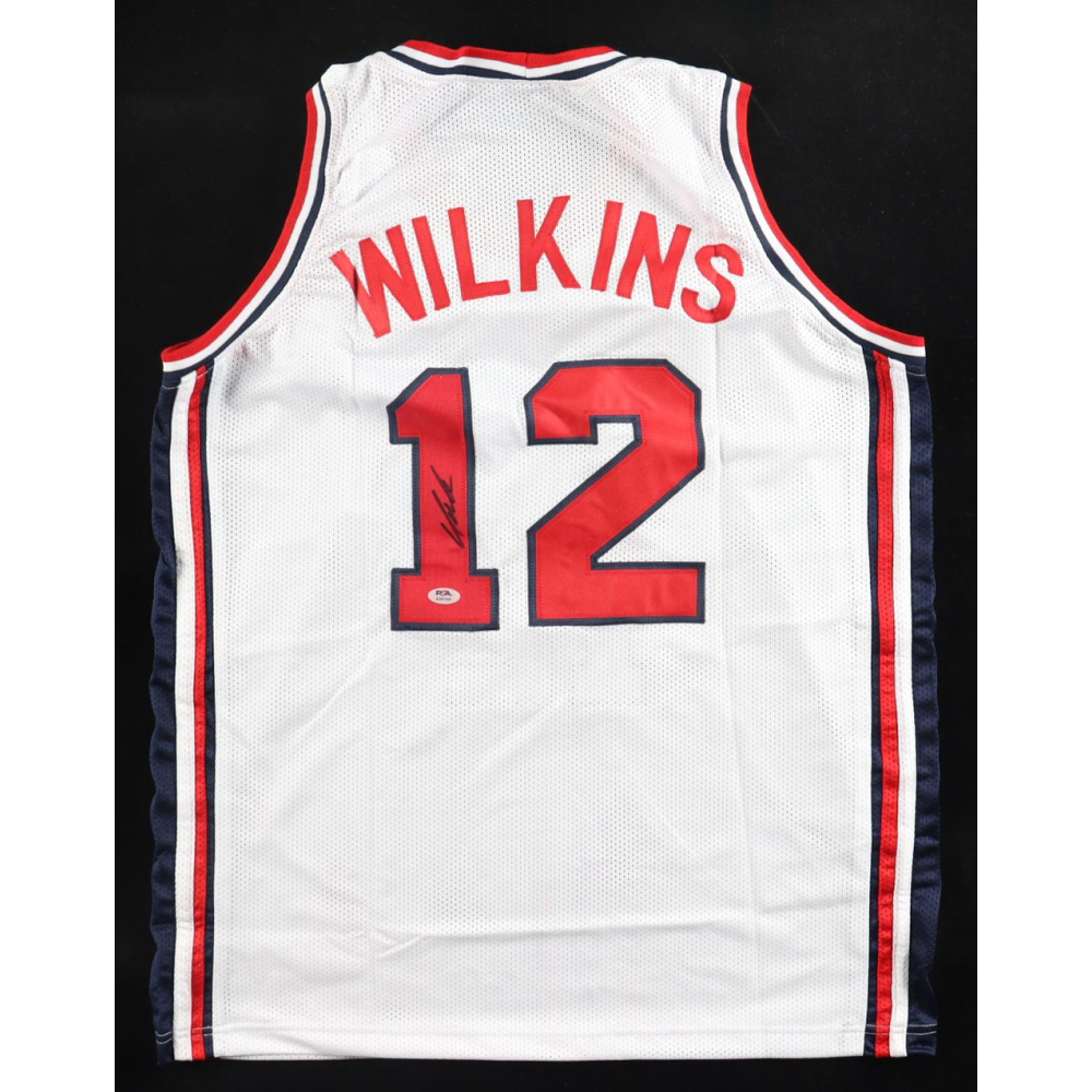 Dominique Wilkins Signed Jersey (PSA) at PristineAuction.com