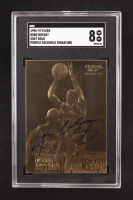 Kobe Bryant 1996-97 Fleer Purple Signature 23KT Gold RC (SGC 8) at PristineAuction.com
