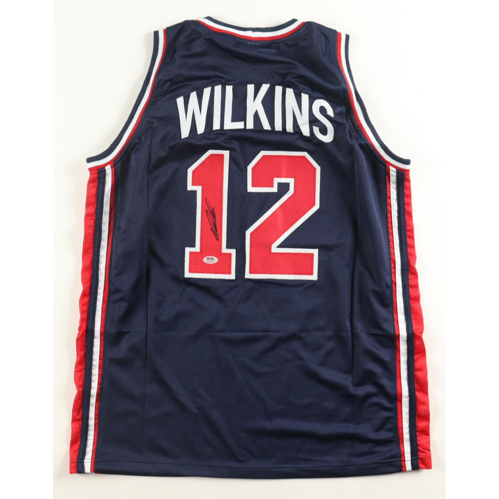Dominique Wilkins Signed Jersey (PSA) at PristineAuction.com