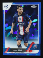 Lionel Messi 2022-23 Topps Chrome Sapphire UEFA Club Competitions #1 at PristineAuction.com