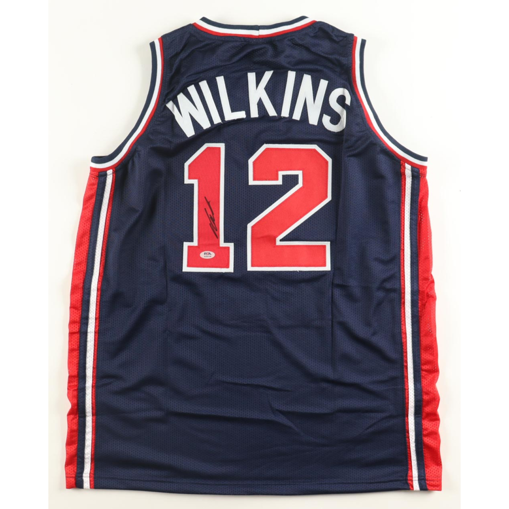 Dominique Wilkins Signed Jersey (PSA) at PristineAuction.com